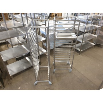 Stainless steel trolley for...