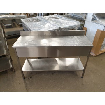 Used stainless steel table...