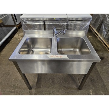 Used stainless steel table...