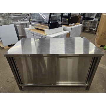 Stainless steel table with...